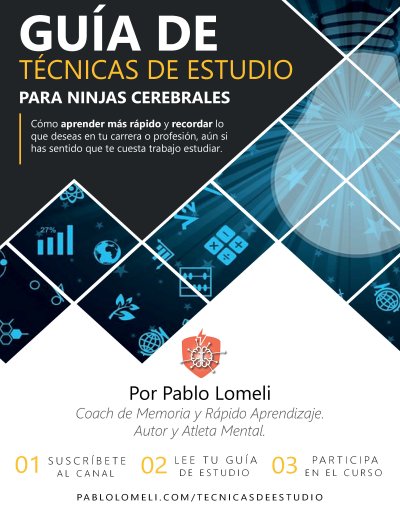 Guía de Técnicas de Estudio para ninjas cerebrales