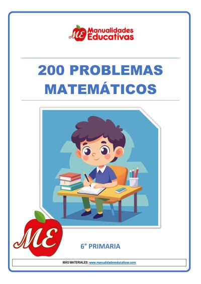 200 Ejercicios de Matemáticas 6to
