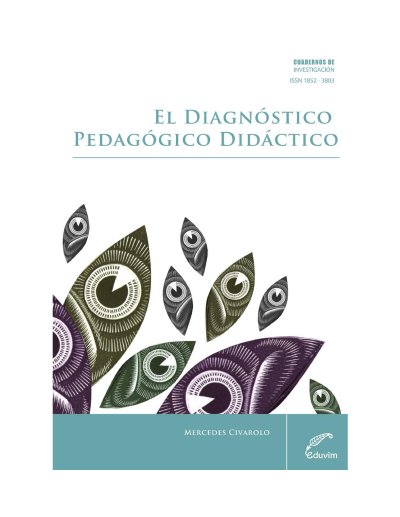 El Diagnóstico Pedagógico