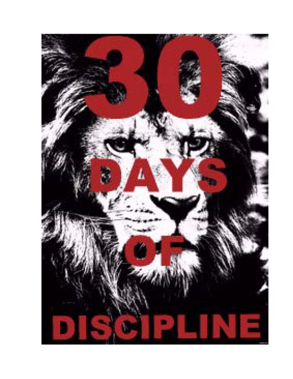 30 Días de Disciplina