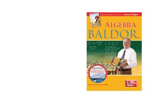 Algebra Baldor