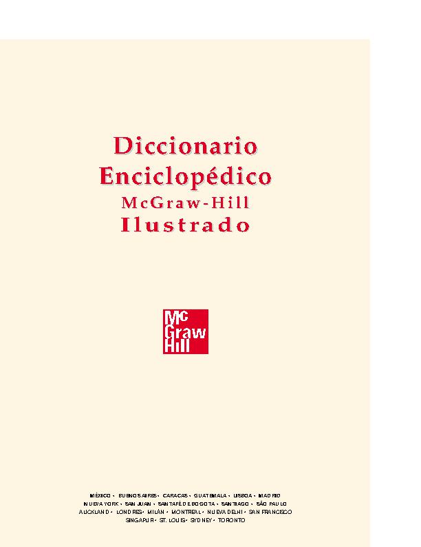 Gran Diccionario Enciclopédico McGraw-Hill Ilustrado